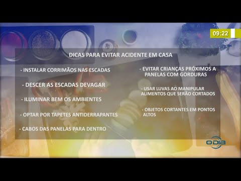 Acidentes domésticos aumentam 30% durante a pandemia 22 03 2021