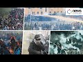 Violence Erupts At Belarus Poland Border As Migrants Clash With Guards