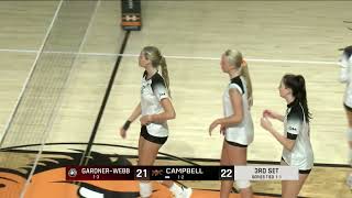 Campbell Volleyball vs. Gardner-Webb | 9/6/25 | 5-Set Triller
