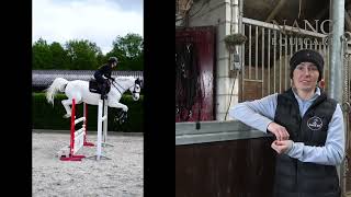 Door lasertherapie i.c.m. Nano CellCare therapie kan Flecki weer wedstrijden springen!