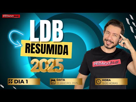 🔴Maratona LDB RESUMIDA & ATUALIZADA 2025: AULA 1 - Dominando a LDB em 2025!