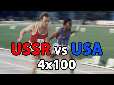 Who Got SMOKED in the USSR vs USA 4x100m Race? Valeriy Borzov Revealed...