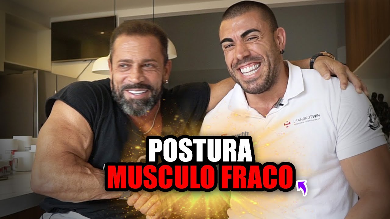 Arrumando a postura, focando musculo fraco e ficando seco