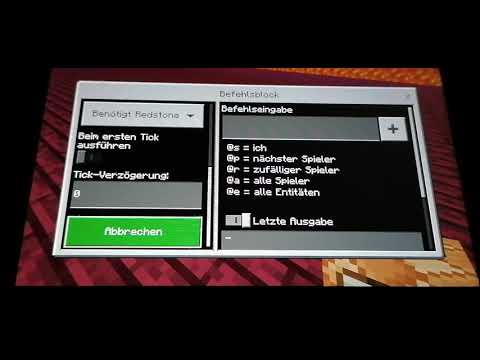 Minecraft command block und barrier commands Nintendo switch Tutorial