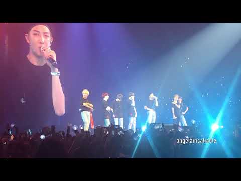 180906 BTS 방탄소년단 Closing Ment @ Love Yourself Tour in Los Angeles