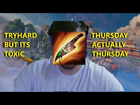 TRYHARD THURSDAY BUT ITS ACTUALLY TOXIC THURSDAY - Grandmasters Ranked 1v1 Duel - SMITE