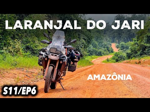 [AMAPÁ] 300KM of AMAZON FOREST by MOTORCYCLE - LARANJAL and VITÓRIA DO JARI - S11/EP6