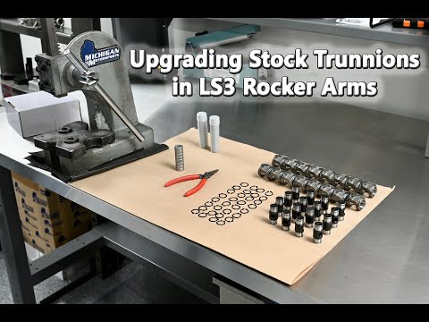 Trunnion Upgrade Install on OEM LS3 Rocker Arm