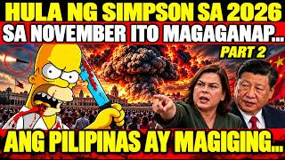 NAKAKATAKOT na HULA ng "THE SIMPSONS" sa PILIPINAS at MUNDO sa 2026 PART 1 & 2