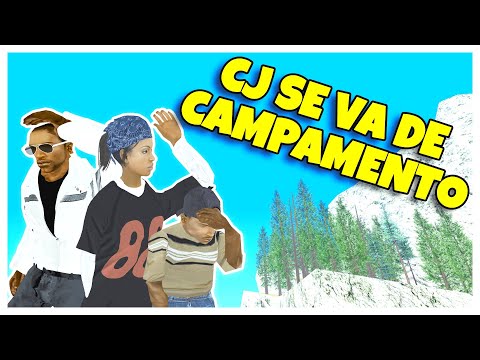 GTA San Andreas Talking - CJ goes camping with his family