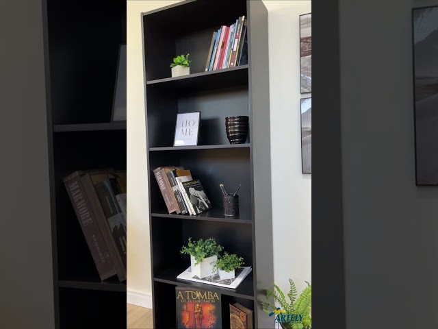 Estante para Livros Multy 4 Prateleiras Branco - Artely