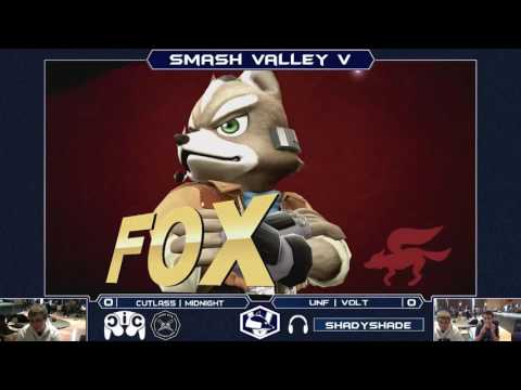 Smash Valley V Wii U Singles - Midnight (Rosalina) vs Volt (Fox) - Winners Top 16 Qualifier