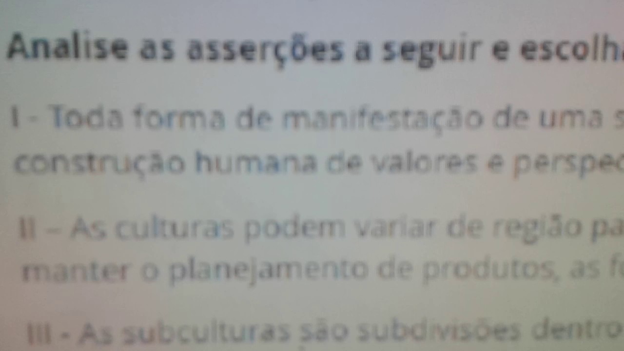 Resolvendo questões de ADM, Matéria de Marketing. O Comportamento do Consumidor(2017)
