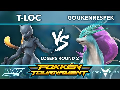 L|U | T-Loc (Shadow Mewtwo) vs abyss | Goukenrespek (Suicune) LR2 - WNF Pokken 2 1