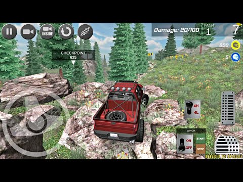 Top Offroad 4x4 Simulator - Pickup Truck Offroad Mountain Driving - Best Android Gameplay