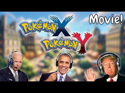US Presidents Play Pokemon X & Y FULL MOVIE! | Discoml