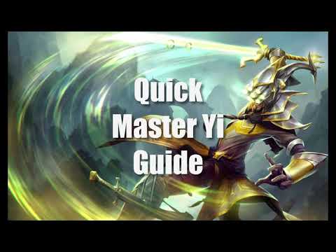 Master Yi Quick Guide