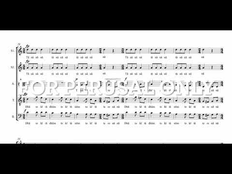 Tuttarana (by Reena Esmail) -- Score Video