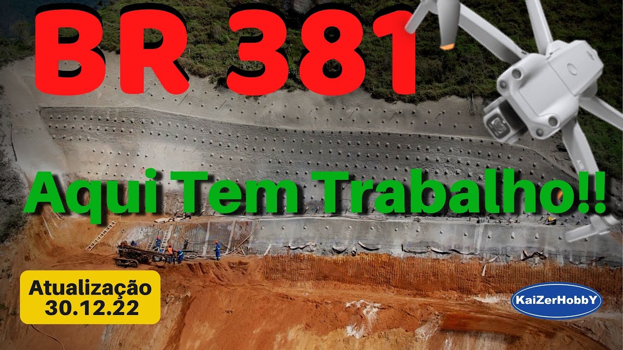 BR 381 Nesse Talude Tem Trabalhadores Nem Tudo Está Perdido