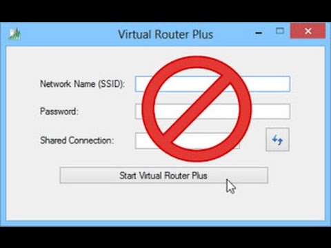 virtual router not connecting , solved !!!