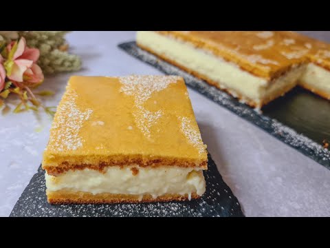 Cream-Filled Milk Sponge Cake