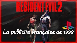 Resident Evil 2 : Publicité France Playstation - 1998