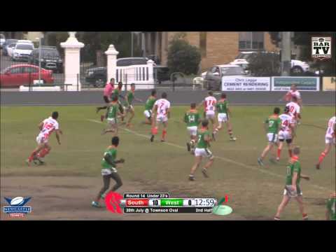 Real NRL Round 14 U23's Highlights South V West