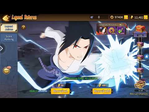 Ghaca sasuke 12 k diamon ninja chronicles dapet gak part 1