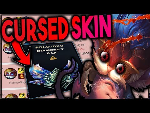 THIS HEIMERDINGER SKIN IS OFFICIALLY CURSED! I'M GOING TO DEMOTE TO PLAT?? - League of Legends