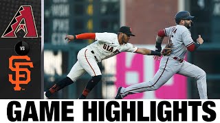 D-backs vs. Giants Game Highlights (8/15/22) | MLB Highlights