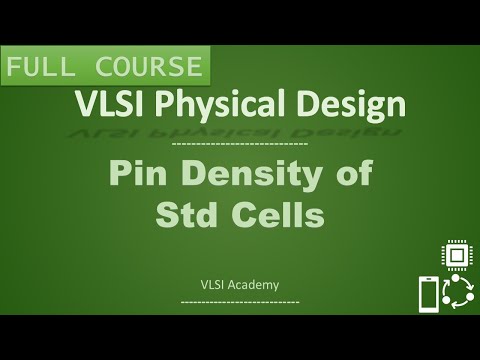 PD Lec 37 Pin Density of std cells | VLSI | Physical Design