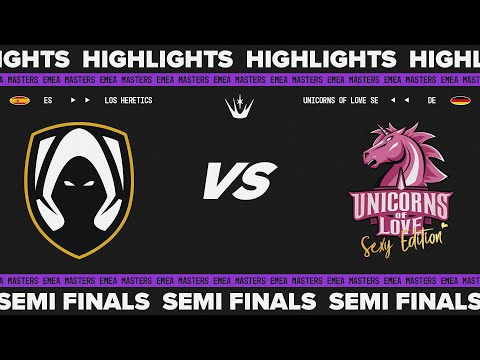 Los Heretics vs Unicorns of Love SE | Match Highlights | 2023 EMEA Masters Semifinals