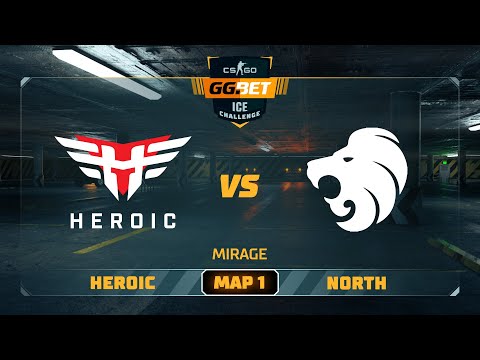 Heroic vs North [Map 1, Mirage] (Best of 3) | GG.Bet Ice Challenge