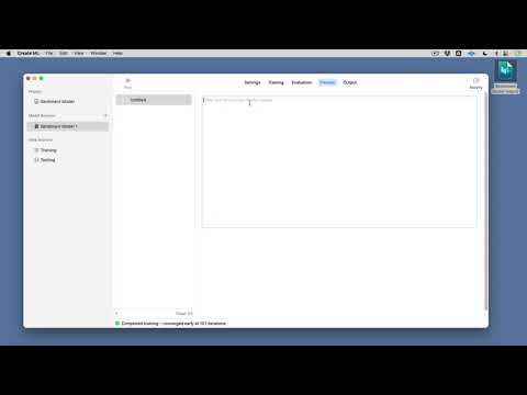 Training a Sentiment Model in CreateML for use in a Claris FileMaker app (PT1)