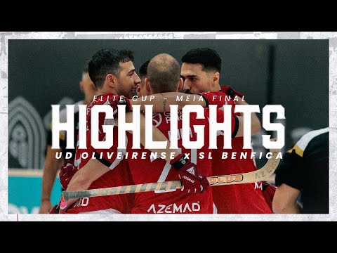 Highlights | UD Oliveirense 2-3 #HóqueiBenfica | Elite Cup