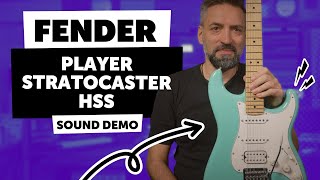 Video thumbnail for Fender Player Stratocaster HSS - Sound Demo by Guitar Bonedo