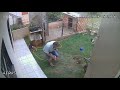 Man Blows Up His Back Garden