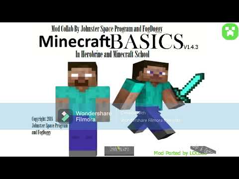 Minecraft's Basics in Herobrine (1.4.3 Port) - Baldi's Basics V1.4.3 Mod