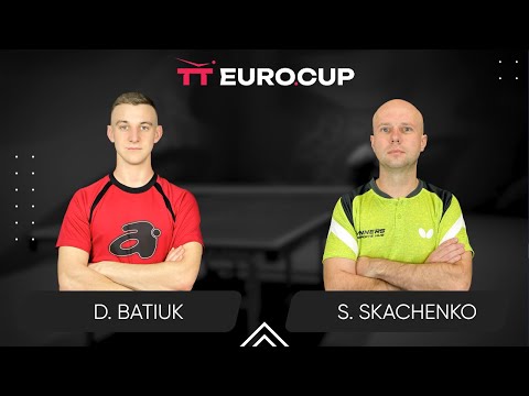 09:30 Dmytro Batiuk  - Serhii Skachenko 09.10.2024 TT Euro.Cup Ukraine MASTER. TABLE 3