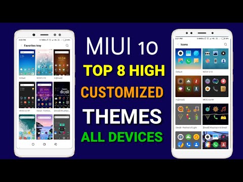 Miui 10 top themes 2018 - 2019 | Top 7 themes of MIUI 10 for Redmi note 4, Redmi note 5 pro