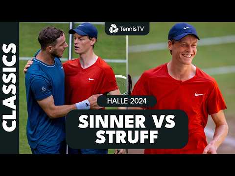 Jannik Sinner & Jan-Lennard Struff Thrilling Match Highlights 💥 | Halle 2024