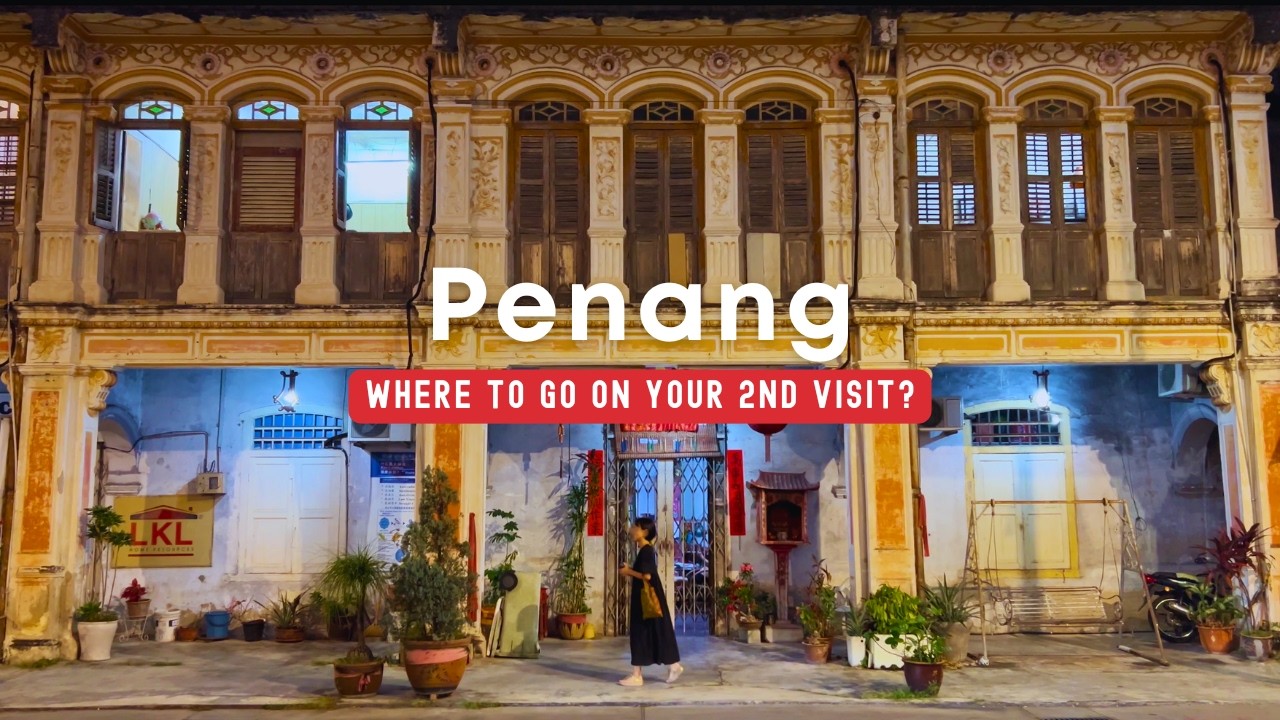 Penang Travel Vlog 🇲🇾 I Went Back to Penang Just for This... 🇲🇾 4D3N Eat, Hike, Chill 🌿