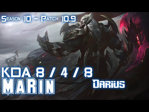 MaRin DARIUS vs RENEKTON Top - Patch 10.9 KR Ranked
