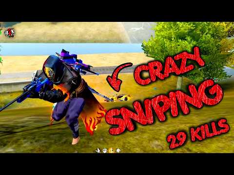 [B2K] FREE FIRE: CRAZY SNIPING 29 KILLS | ENJOY WATCHING!