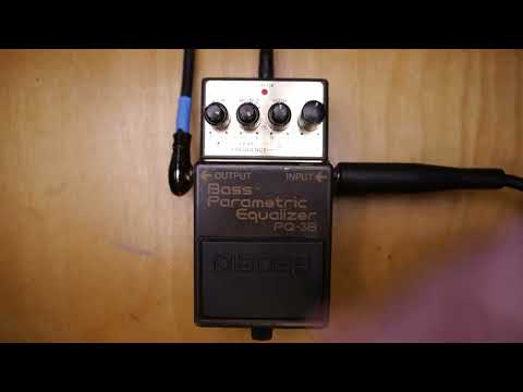 Boss PQ-3B Bass Parametric Equalizer (Silver Label) 1991 - 1995 - Brown image 7