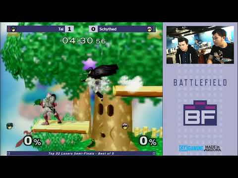 Battlefield 9 Top 32 Losers Semis - Tai (Marth) vs Schythed (Captain Falcon)
