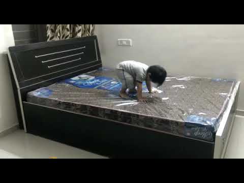 #kid #enjoying #new #bed #matress