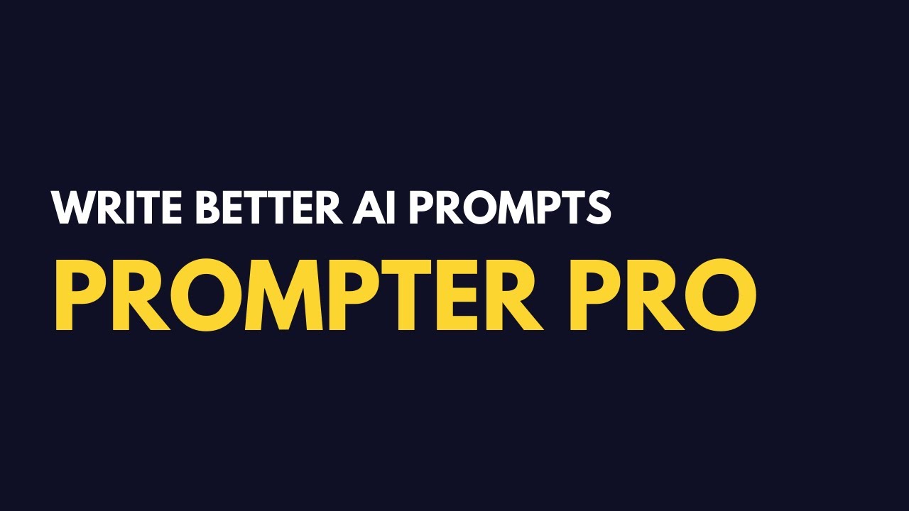 Prompter PRO demo video