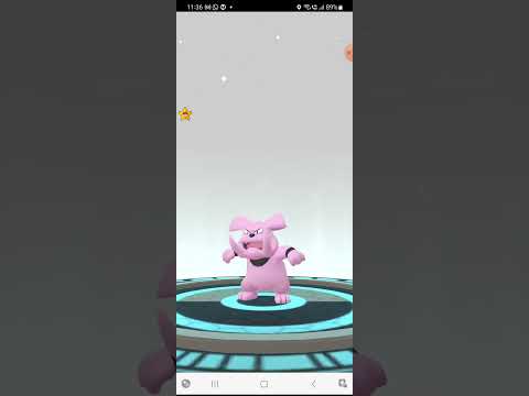 Pokemon Snubbull evolves into Granbull