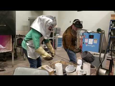 Iron Man Helmet Investment Casting